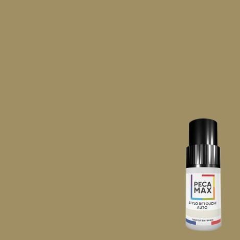 Peinture RAL 1020 Jaune olive. Flacons retouche 9 ml