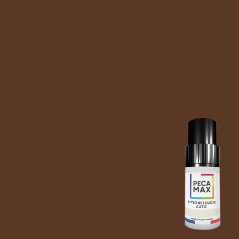Peinture RAL 8011 Brun noisette. Flacons retouche 9 ml