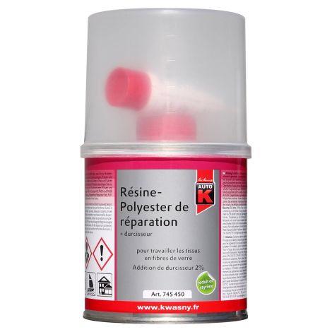 Résine polyester de réparation AutoK