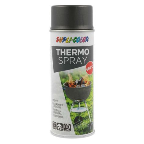 Peinture thermospray gris poêle barbecue