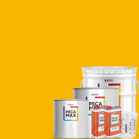 Peinture RAL 1021 Jaune colza. Pots