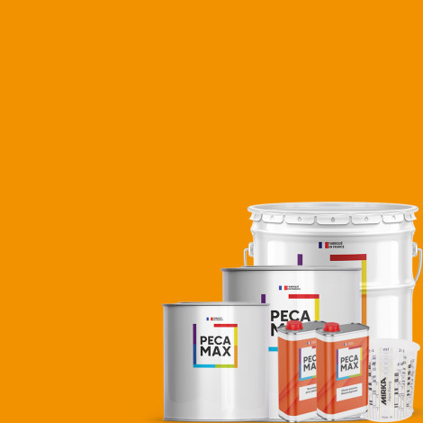 Peinture RAL 1037 Jaune soleil. Pots
