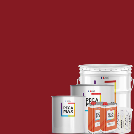 Peinture RAL 3003 Rouge rubis. Pots