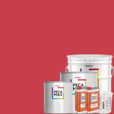Peinture RAL 3018 Rouge fraise. Pots
