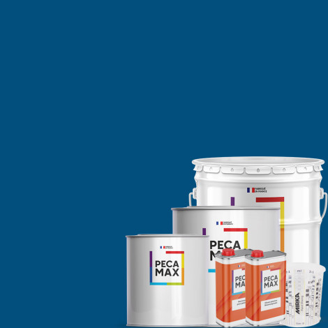 Peinture RAL 5010 Bleu gentiane. Pots