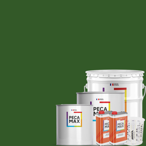 Peinture RAL 6002 Vert feuillage. Pots