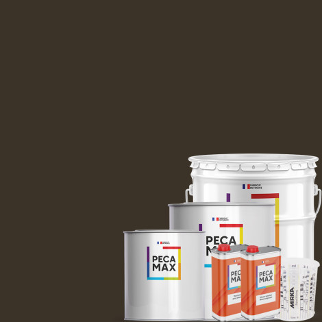 Peinture RAL 6022 Olive brun. Pots