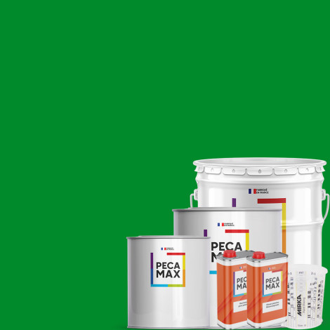 Peinture RAL 6037 Vert pur. Pots