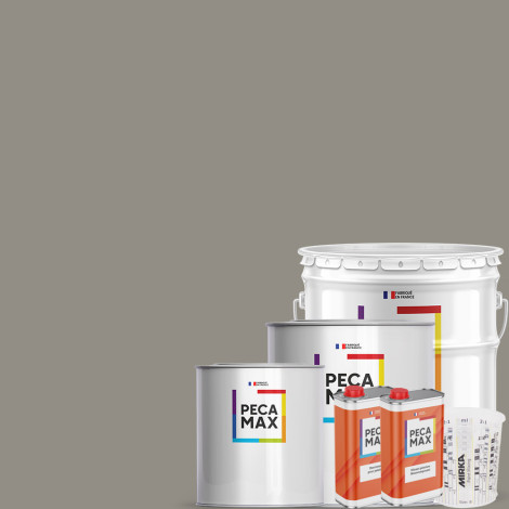 Peinture RAL 7030 Gris pierre. Pots