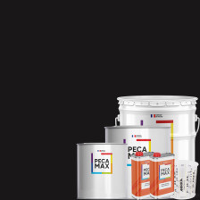 Peinture RAL 8022 Brun noir. Pots
