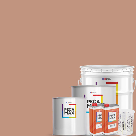 Peinture AFNOR A270 Beige-Rose moyen. Pots