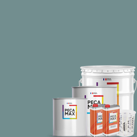 Peinture AFNOR A403 Vert-Bleu gris. Pots