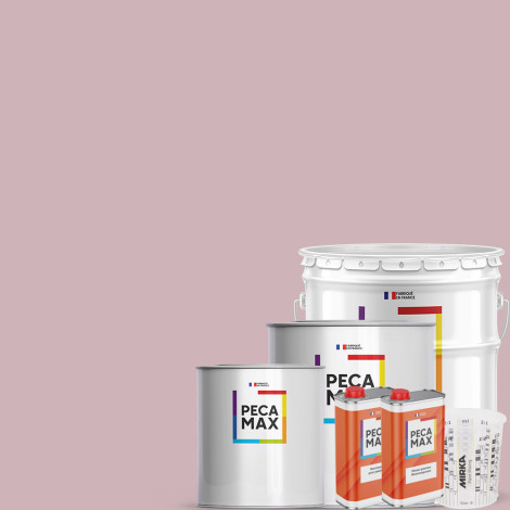 Peinture AFNOR A860 Rose-Pourpre gris. Pots
