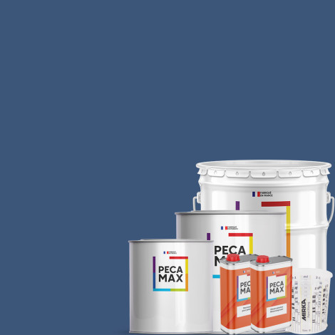 Peinture British Standard 381C 104 Azure blue. Pots