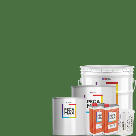 Peinture British Standard 381C 221 Brilliant green. Pots