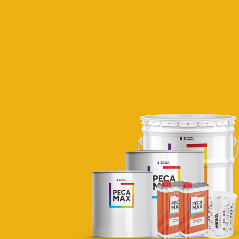 Peinture British Standard 381C 355 Lemon. Pots