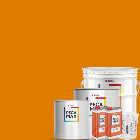 Peinture British Standard 381C 368 Traffic yellow. Pots