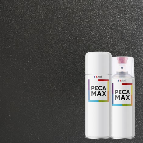 Peinture RAL 2100 Noir sablé. Aérosols 400 ml