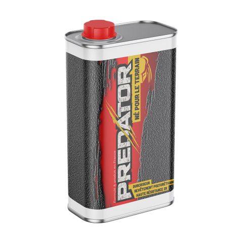 Durcisseur peinture grainée et structurée 2K - Jerrican 250 ml - PREDATOR®