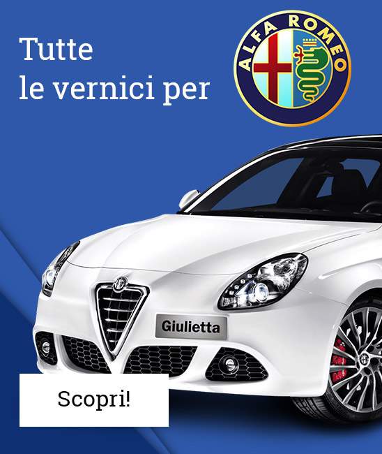 Tutte le vernici per Alfa Romeo