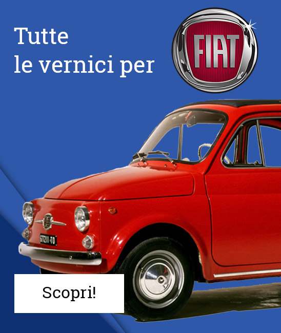 Tuttel le vernici per Fiat