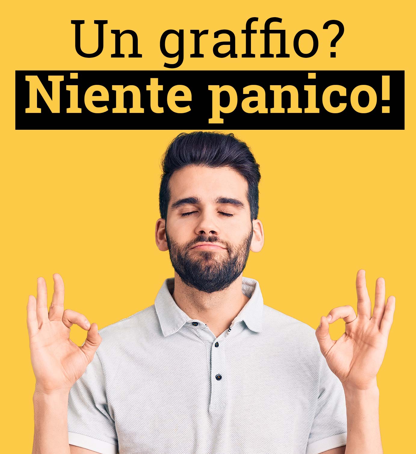 Non lasciare che i graffi sul tuo veicolo ti rovinino la vita!