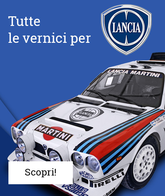 Tutte le vernici per Lancia