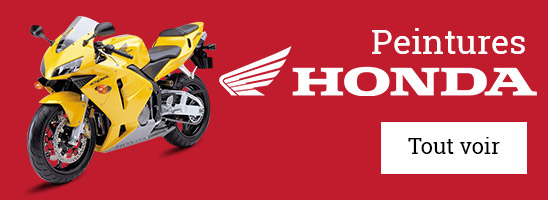 Toutes les peintures pour Motos Honda