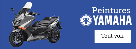 Toutes les peintures pour les motos et scooters Yamaha