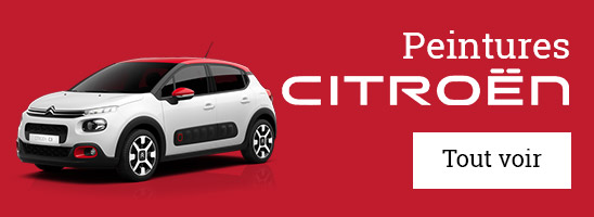 Flacon retouche, a&eacute;rosols, kits de peinture pour Citro&ecirc;n